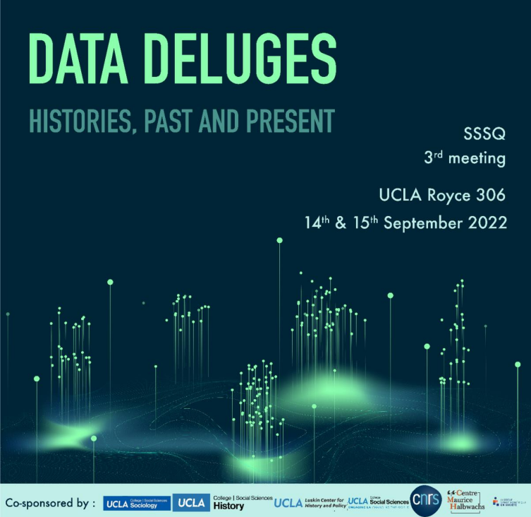 Data Deluges Histories Past and Present UCLA History Department